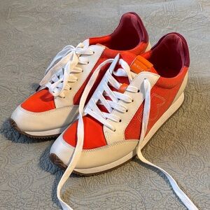 Birdies Orange and White Sneakers